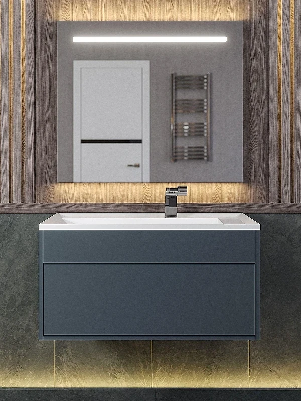 Раковина Uperwood Lotus Premium 80 35480000000 цвет Белый матовый