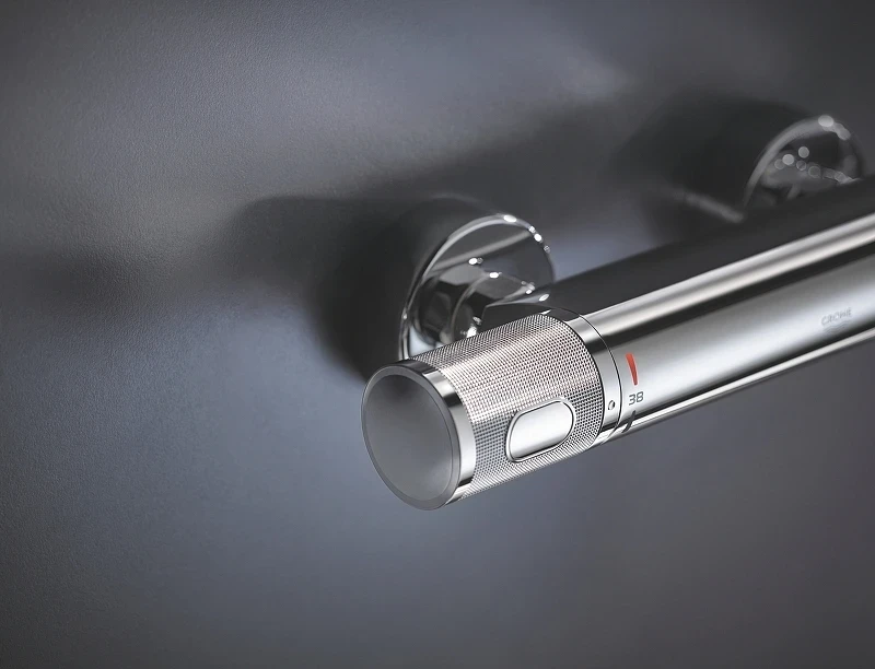 Смеситель для душа Grohe Grohtherm 1000 Performance 34827000 с термостатом Хром латунь на стену