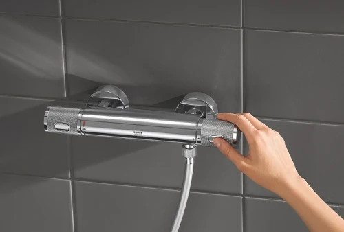 Смеситель для душа Grohe Grohtherm 1000 Performance 34827000 с термостатом Хром латунь на стену