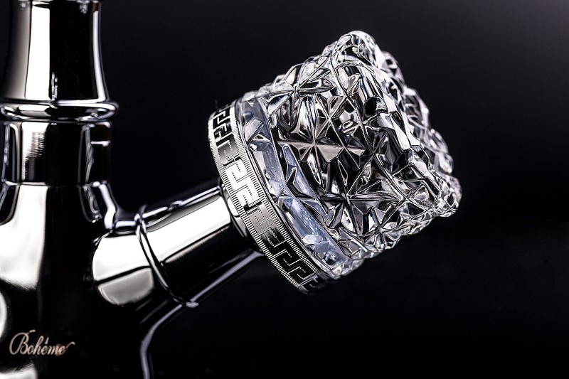 Смеситель для раковины Boheme Crystal 272-CRST Хром латунь