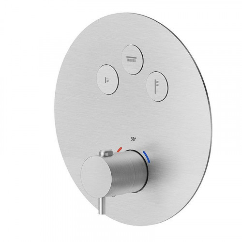 Смеситель для душа Newform X-Steel 316 70427EX.50.050 с термостатом цвет Inox