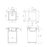 Кухонная мойка Ulgran Quartz Forte 460-10 Песок