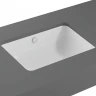 Раковина Vitra S20 55 7475B003-0618 Белая фарфор встраиваемый