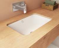 Раковина Vitra S20 55 7475B003-0618 Белая фарфор встраиваемый