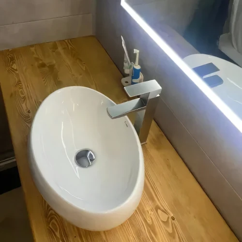 Смеситель для раковины Haiba HB11803 Нержавеющая сталь
