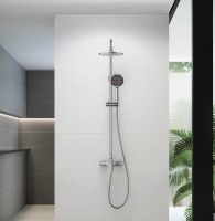Душевая система Aquatek Бетта AQ2160CR Хром латунь на стену