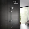Душевая система Aquatek Бетта AQ2160CR Хром латунь на стену