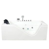 Акриловая ванна Gemy Gemy 181x90 G9055 K R С гидромассажем
