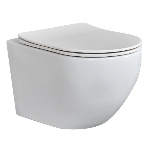 Унитаз Splendy Light LI10152VTNW подвесной цвет Белый без сиденья