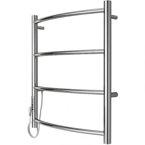 Электрический полотенцесушитель Azario Verona 500x600 П4 AZ04756 диммер слева Хром
