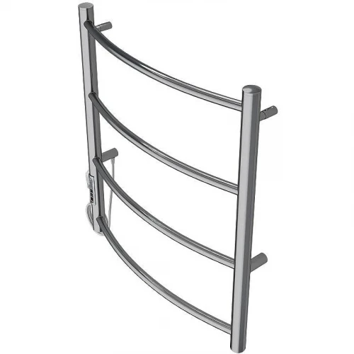 Электрический полотенцесушитель Azario Verona 500x600 П4 AZ04756 диммер слева Хром