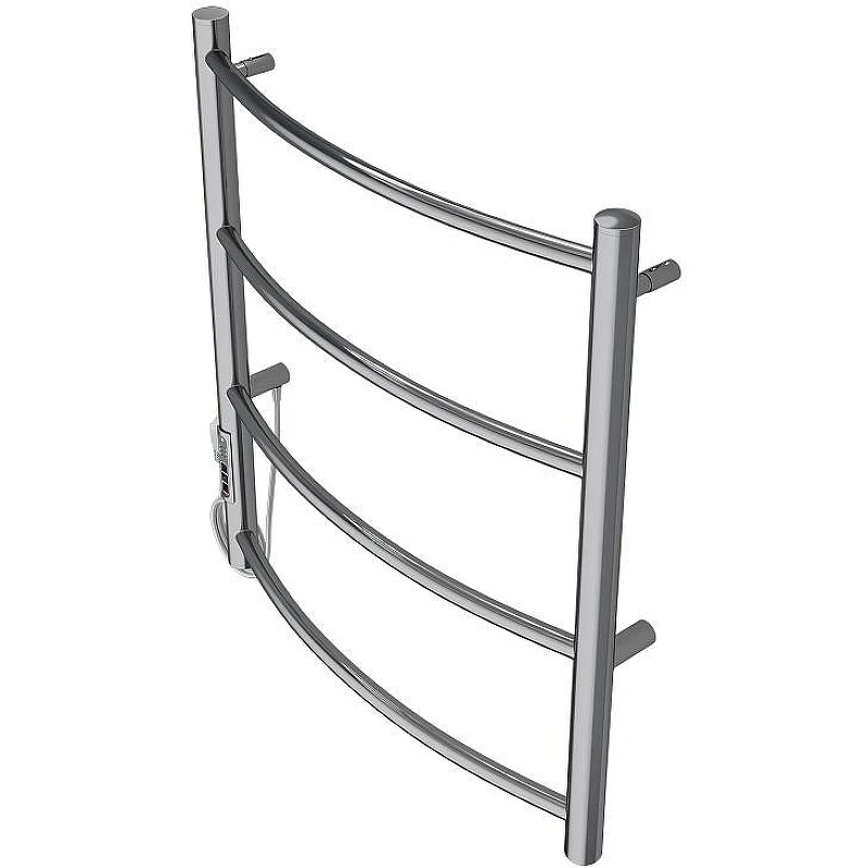 Электрический полотенцесушитель Azario Verona 500x600 П4 AZ04756 диммер слева Хром