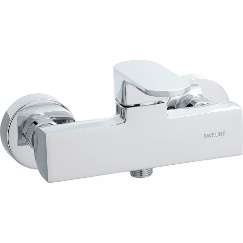 Смеситель для душа Swedbe Lynx 2320 Хром латунь на стену