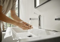 Кран для одного типа воды Hansgrohe Finoris 76013670 Черный матовый латунь