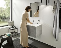 Кран для одного типа воды Hansgrohe Finoris 76013670 Черный матовый латунь