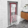 Инсталляция Terminus 32i40х112R для унитаза с клавишей смыва цвет Белый