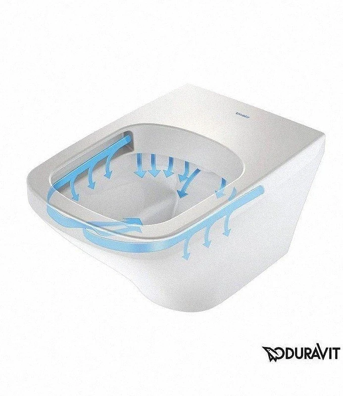 Унитаз подвесной Duravit DuraStyle 2542090000 цвет Белый без сиденья