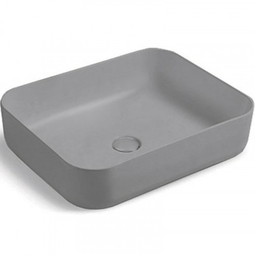 Раковина-чаша Vincea VBS-105MG 50 Серая матовая фарфор накладная