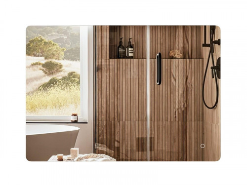 Зеркало ЗОВ 80 Z8060 с подсветкой с сенсорным выключателем