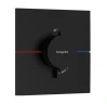 Смеситель для душа Hansgrohe ShowerSelect Comfort E 15574670 с термостатом цвет Черный матовый