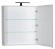Зеркальный шкаф Aquanet Латина 70 R 179997 Белый МДФ / ЛДСП, стекло