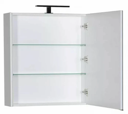 Зеркальный шкаф Aquanet Латина 70 R 179997 Белый МДФ / ЛДСП, стекло