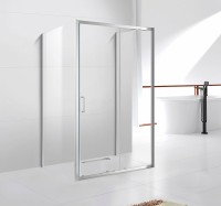 Душевой уголок Cezares Molveno 160x90 MOLVENO-AH-12-160/90-C-Cr-IV профиль Хром стекло прозрачное