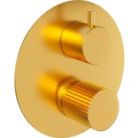 Смеситель для душа Paini Cox Grip 7GPJ6911 Золото матовое
