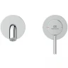Смеситель для раковины Ideal Standard Ceraline Nuovo BD848AA цвет Хром