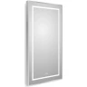 Зеркало BelBagno Kraft 50 SPC-KRAFT-500-900-LED-TCH-WARM с подсветкой Сатин с сенсорным выключателем и подогревом стекло