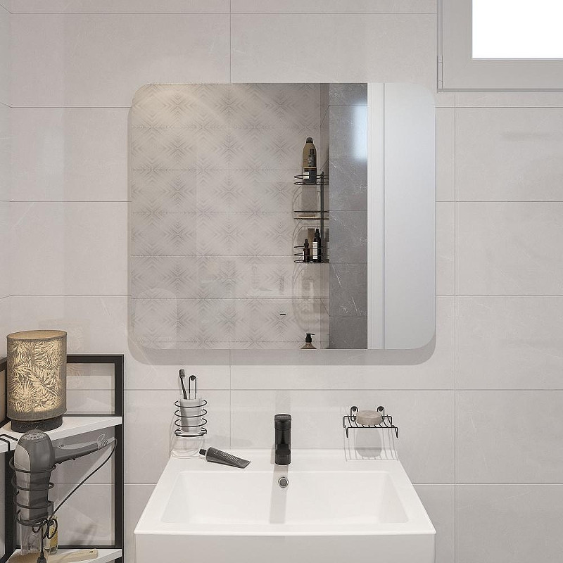 Зеркало DIWO Кострома 80 ЗЛП1716 с подсветкой с бесконтактным выключателем