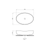 Раковина накладная Lavinia Boho Bathroom Sink 63 33311111 цвет Белый глянцевый