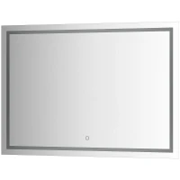 Зеркало Evoform Ledline 70x100 BY 2437 с подсветкой 29.5 W - сенсорный выключатель стекло