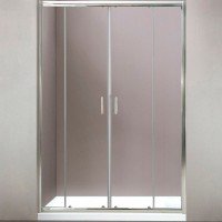 Душевая дверь BelBagno Uno 170 UNO-195-BF-2-170-C-Cr профиль Хром стекло прозрачное