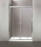 Душевая дверь BelBagno Uno 170 UNO-195-BF-2-170-C-Cr профиль Хром стекло прозрачное