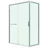 Душевой уголок Grossman Style 130x100 120.K33.05.1310.10.00 профиль Хром стекло прозрачное