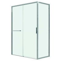 Душевой уголок Grossman Style 130x100 120.K33.05.1310.10.00 профиль Хром стекло прозрачное