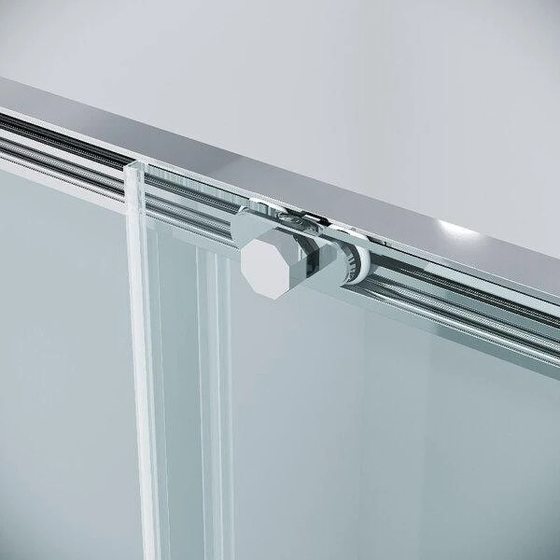 Душевой уголок Grossman Style 130x100 120.K33.05.1310.10.00 профиль Хром стекло прозрачное