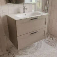 Тумба с раковиной Terminus Классик 100 CLA101002200501O подвесная цвет Капучино