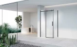 Душевой уголок Vincea Como-N 140x90 VSR-4CN9014CLB профиль Черный стекло прозрачное