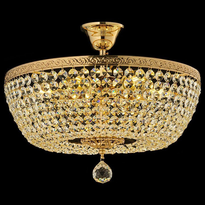 Люстра на штанге Arti Lampadari Castellana Gold Castellana E 1.3.40.501 G