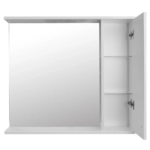 Зеркало со шкафом Loranto Дина 75 R CS00049720 цвет Белый