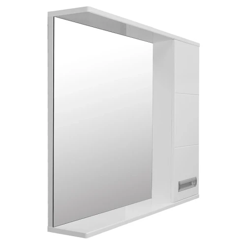 Зеркало со шкафом Loranto Дина 75 R CS00049720 цвет Белый