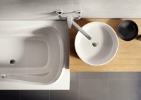 Смеситель для раковины Ravak Suzan SN 041.00/150 X070008 Хром на стену