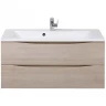 Тумба под раковину BelBagno Marino 100 MARINO-1000-2C-SO-RG-P подвесная Rovere Grigio МДФ / ЛДСП
