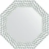 Зеркало Evoform Octagon 61x61 BY 7410 в багетной раме - Перламутровые дюны 89 мм