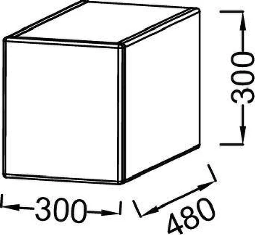 Тумба Jacob Delafon Terrace 30 EB1744-G1C подвесная цвет Белый