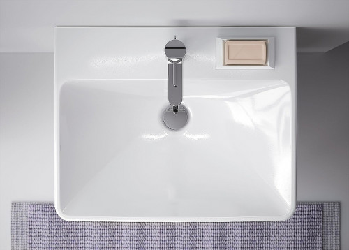 Раковина Geberit Smyle Square 60 500.229.01.1 Белая