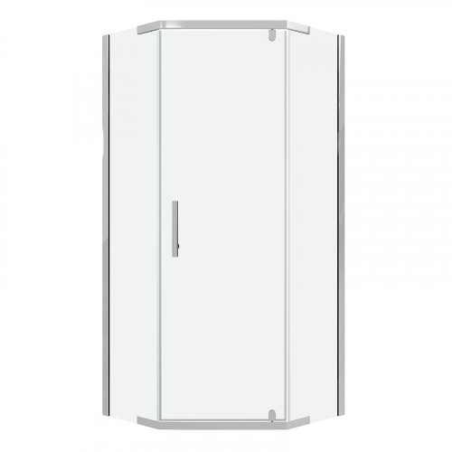 Душевой уголок Niagara Eco 90х90 NG-1009-14D профиль цвет Хром стекло прозрачное