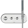 Смеситель для душа Bossini Apice Z00523.030 с термостатом Хром латунь встраиваемый